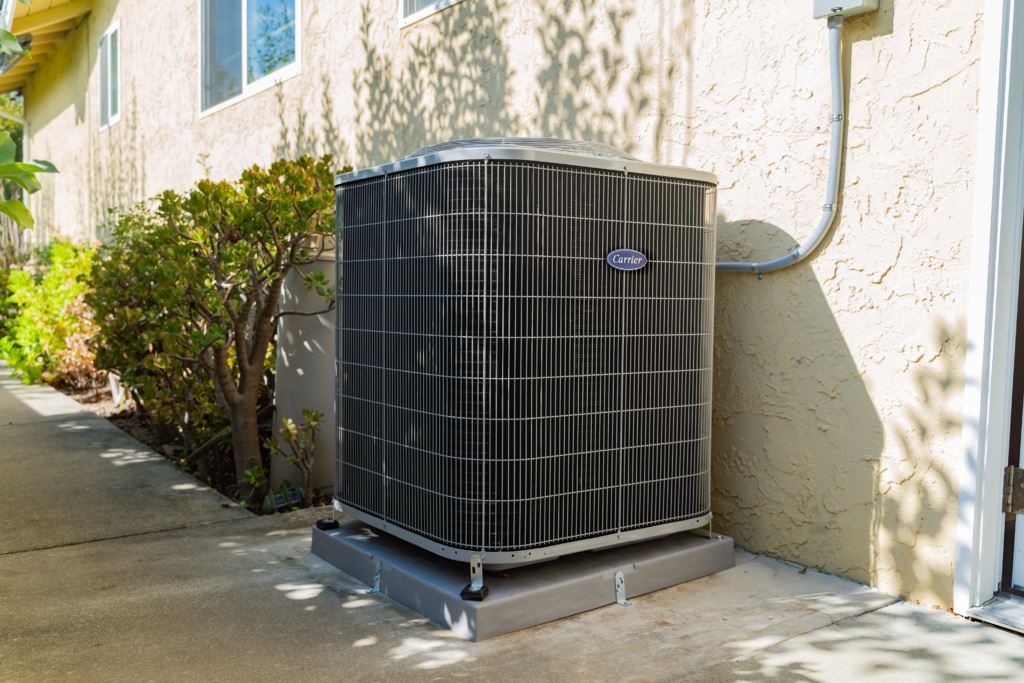 Outdoor Carrier HVAC system